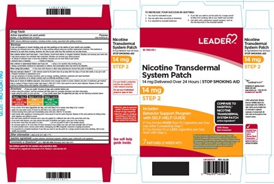 Carton (Cardinal Nicotine Transdermal System Patch 14 mg Step 2)